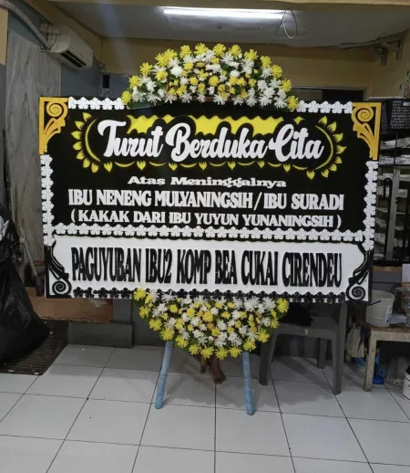 Papan Bunga Duka Genuksari Genuk